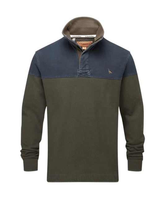 Schöffel Helford Peat Green Heritage Sweatshirt