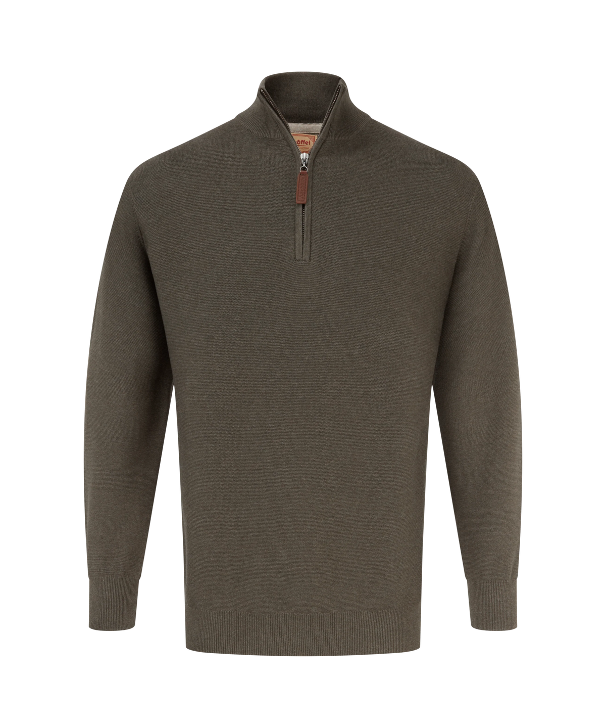 Schöffel Porthleven Beetle Green 1/4 Zip Jumper