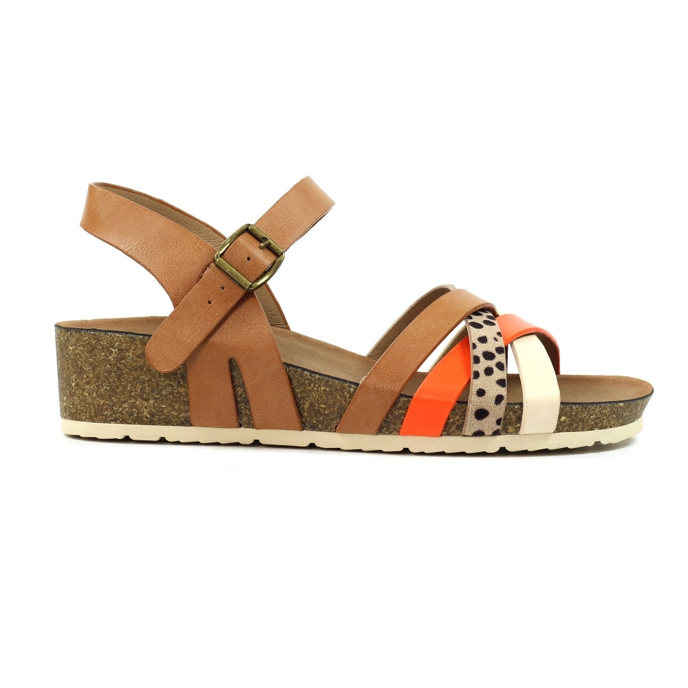 Lunar Selina Camel Sandals