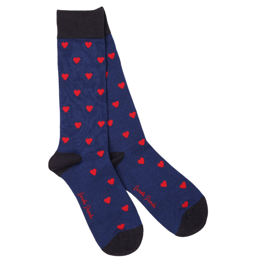 Swole Panda Heart Socks