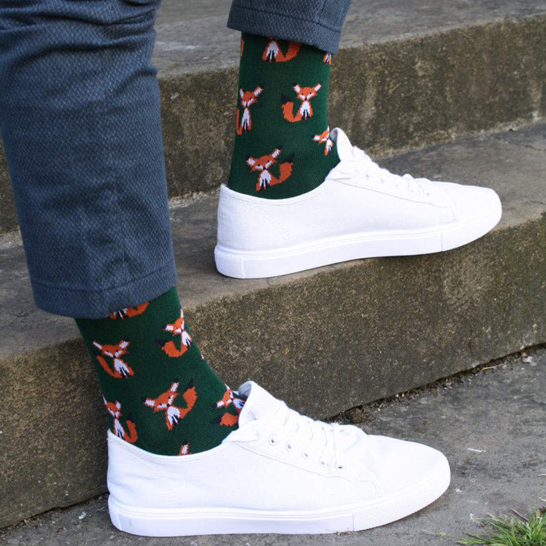 Swole Panda Mr Fox Socks