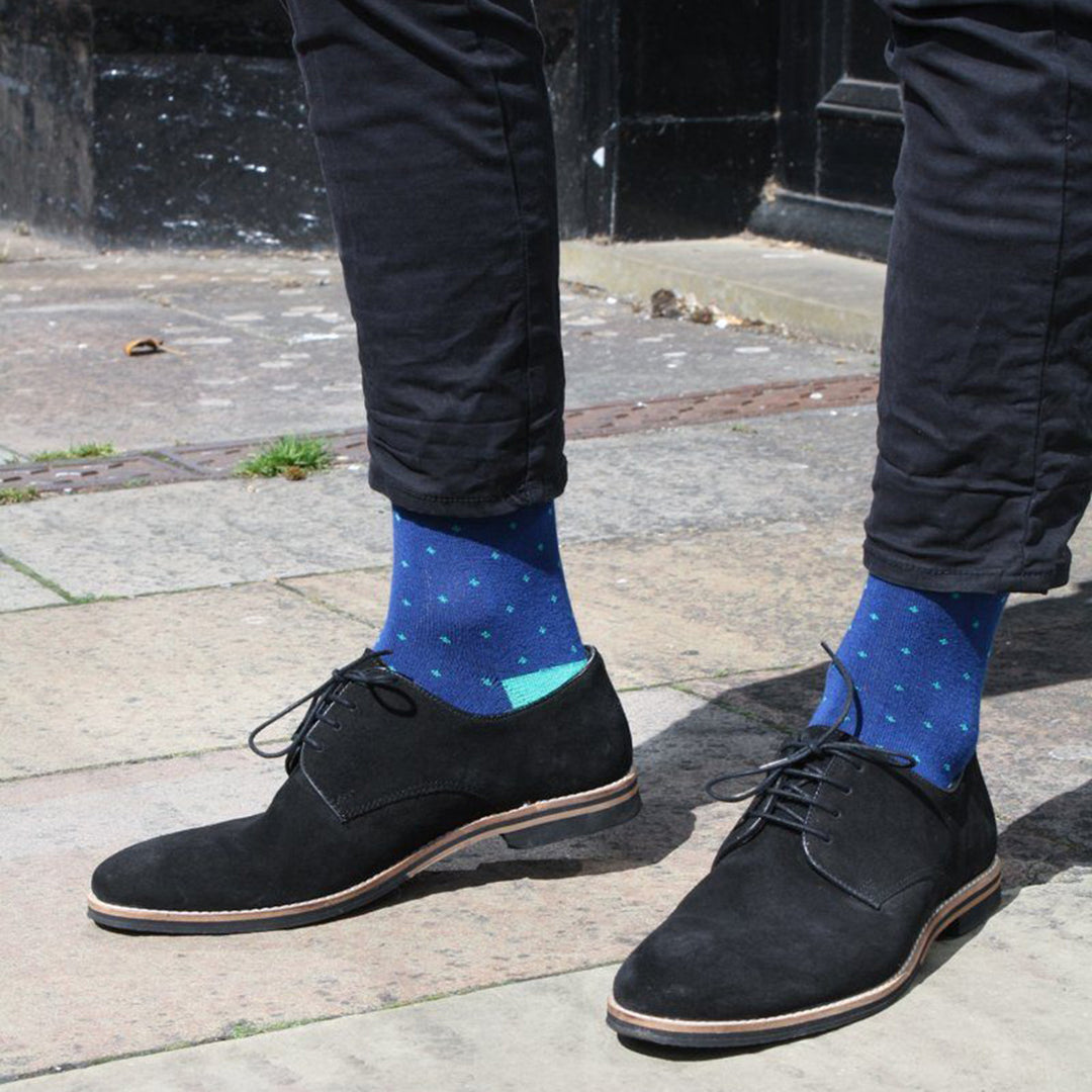 Swole Panda Spotted Green Socks