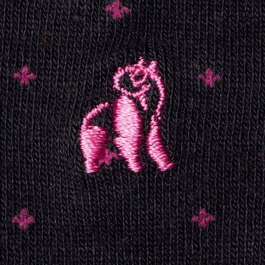 Swole Panda Spotted Pink Socks