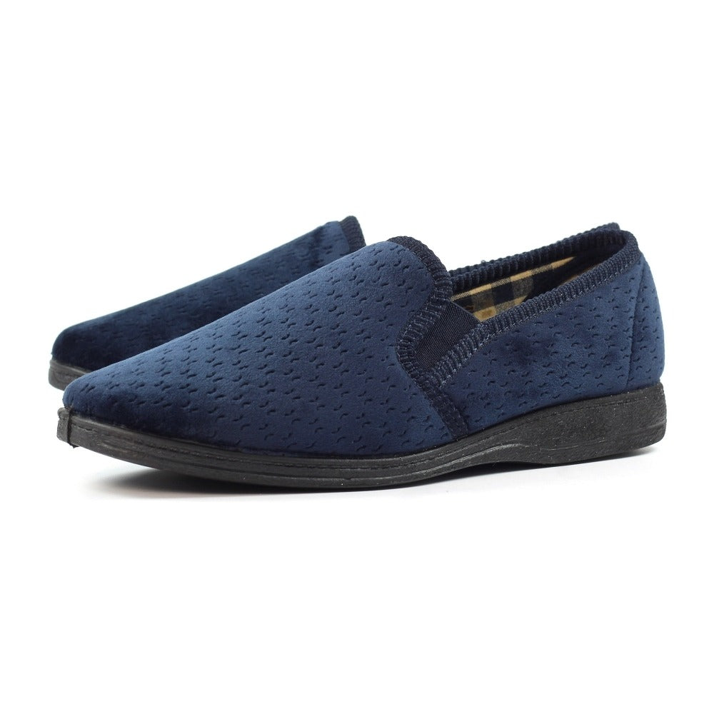 Lazy Dogz Tamar Blue Slippers