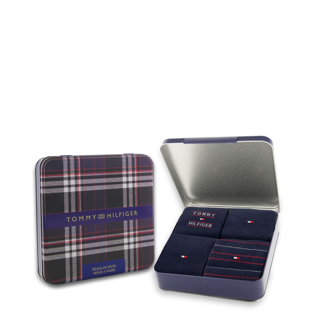 Tommy Hilfiger 701241158 001 Navy Four Pack Gift Box