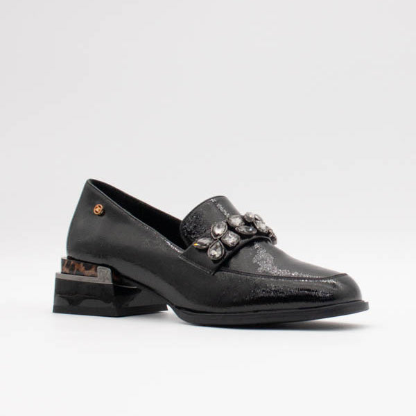 Zanni & Co Tongling One Ink Black Patent Shoes