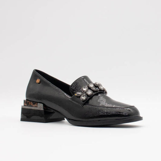 Zanni & Co Tongling One Ink Black Patent Shoes
