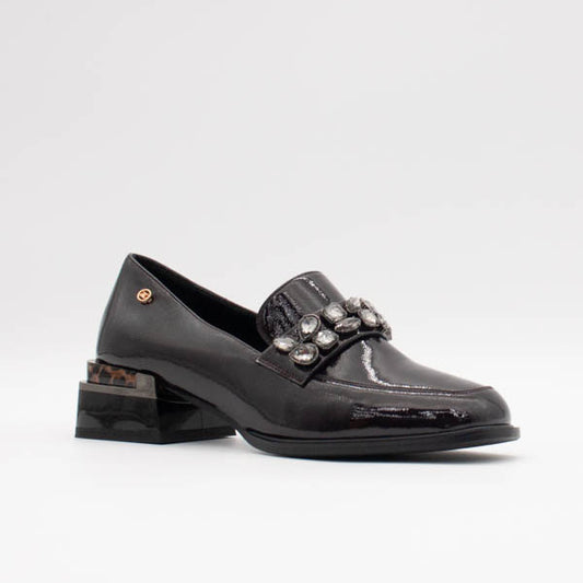 Zanni & Co Tongling One Port Purple Patent Shoes