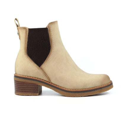 Lunar Tonia Beige Ankle Boot