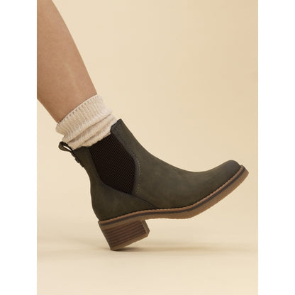 Lunar Tonia Green Ankle Boot