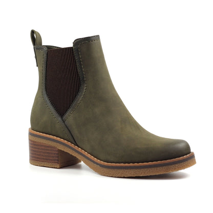 Lunar Tonia Green Ankle Boot