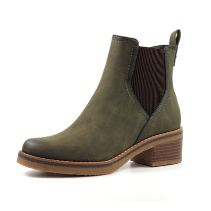 Lunar Tonia Green Ankle Boot