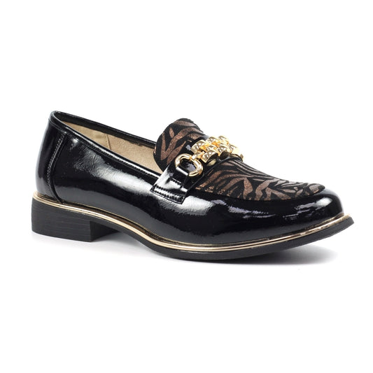 Lunar Wade Gold Animal Print Shoe