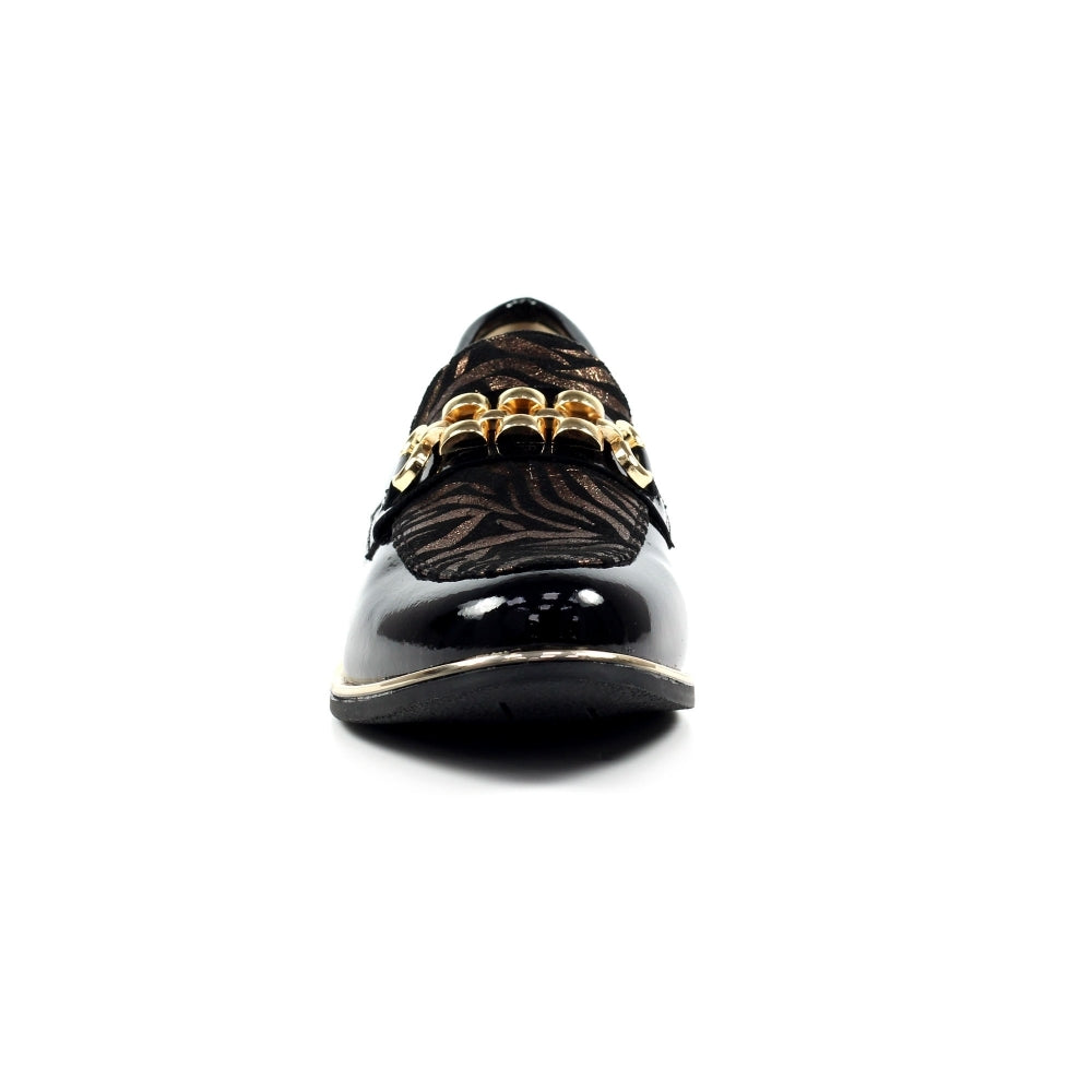 Lunar Wade Gold Animal Print Shoe