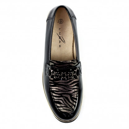 Lunar Wade Pewter Animal Print Shoe