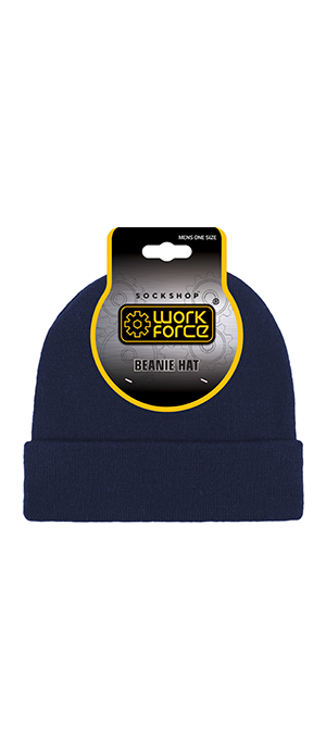 Workforce Navy Beanie Hat
