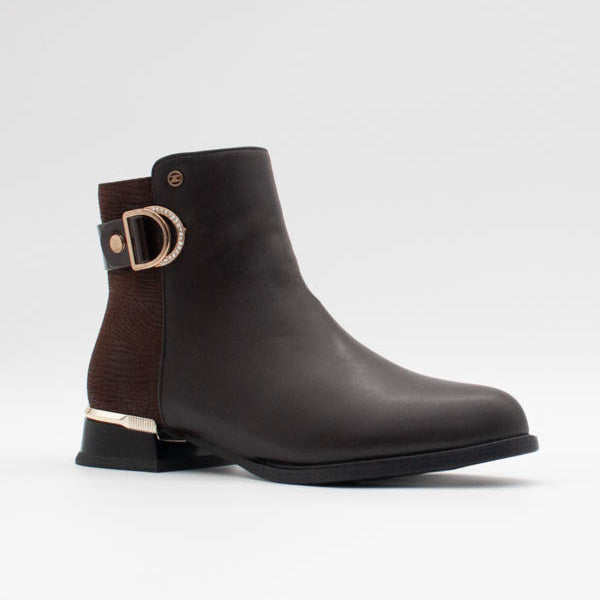 Zanni & Co Wuqi One Choccy Brown Boots
