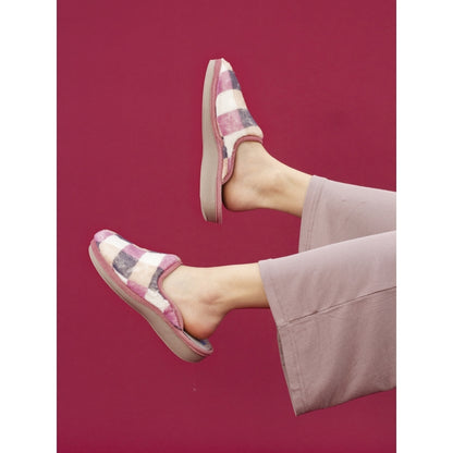 Lunar Yasmina Pink Mule Slipper