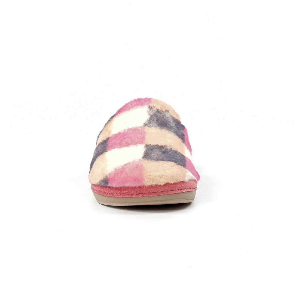 Lunar Yasmina Pink Mule Slipper