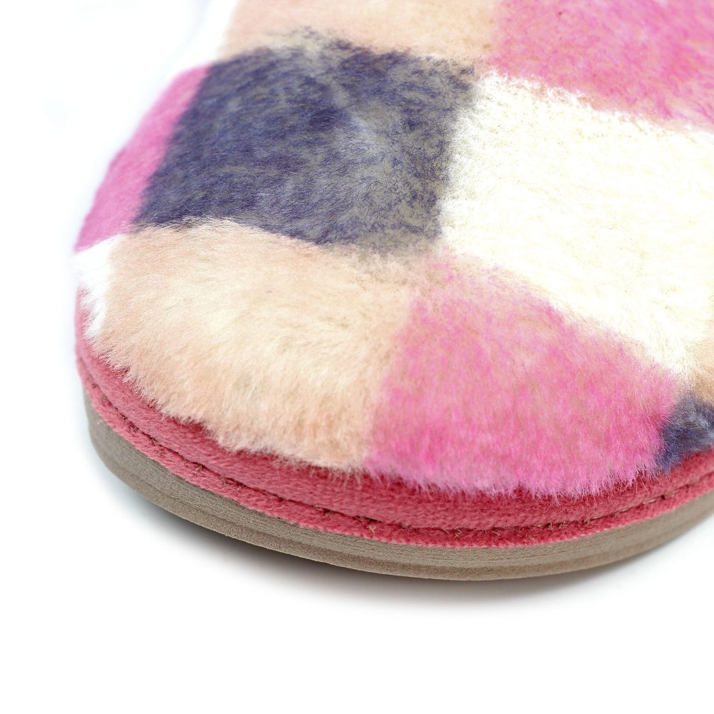 Lunar Yasmina Pink Mule Slipper