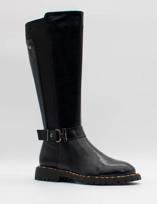 Zanni & Co Yeshan One Ink Patent Boots