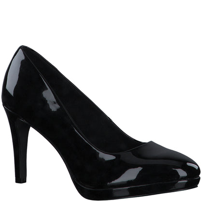 S Oliver 5-5-22401-29 018 Black Patent Dress Shoes