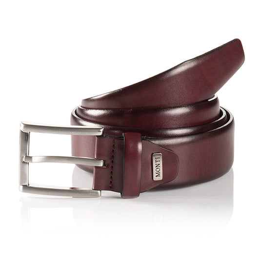 Monti 06310-0000 5000 Bordeaux Leather Belt