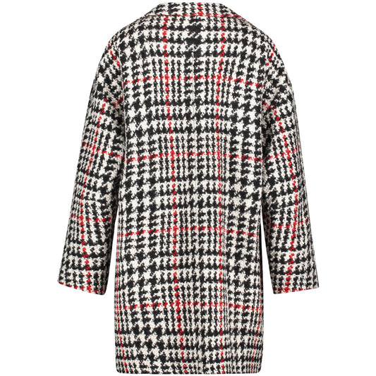 Taifun 850008 11604 1102 Black Checked Coat
