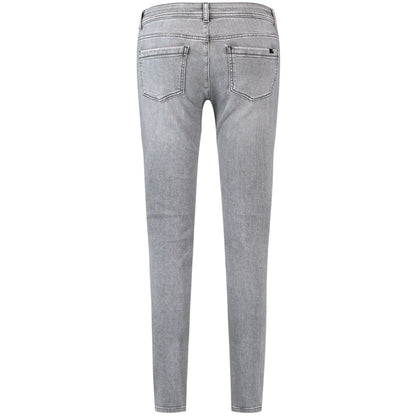 Taifun 920987 19059 2969 Light Grey Denim Cropped Jeans