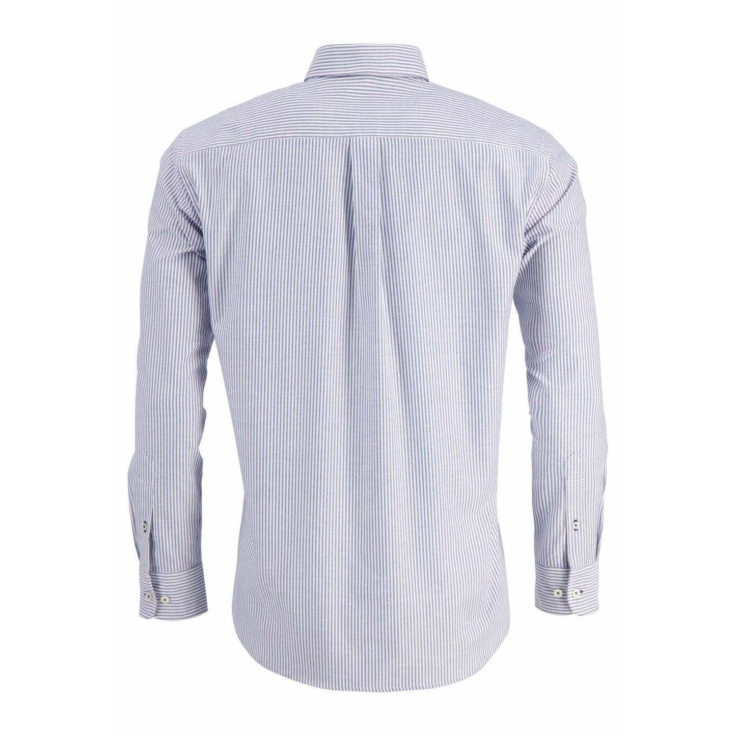 Fynch Hatton 1213 5020 5023 Midblue Oxford Striped Casual Shirt