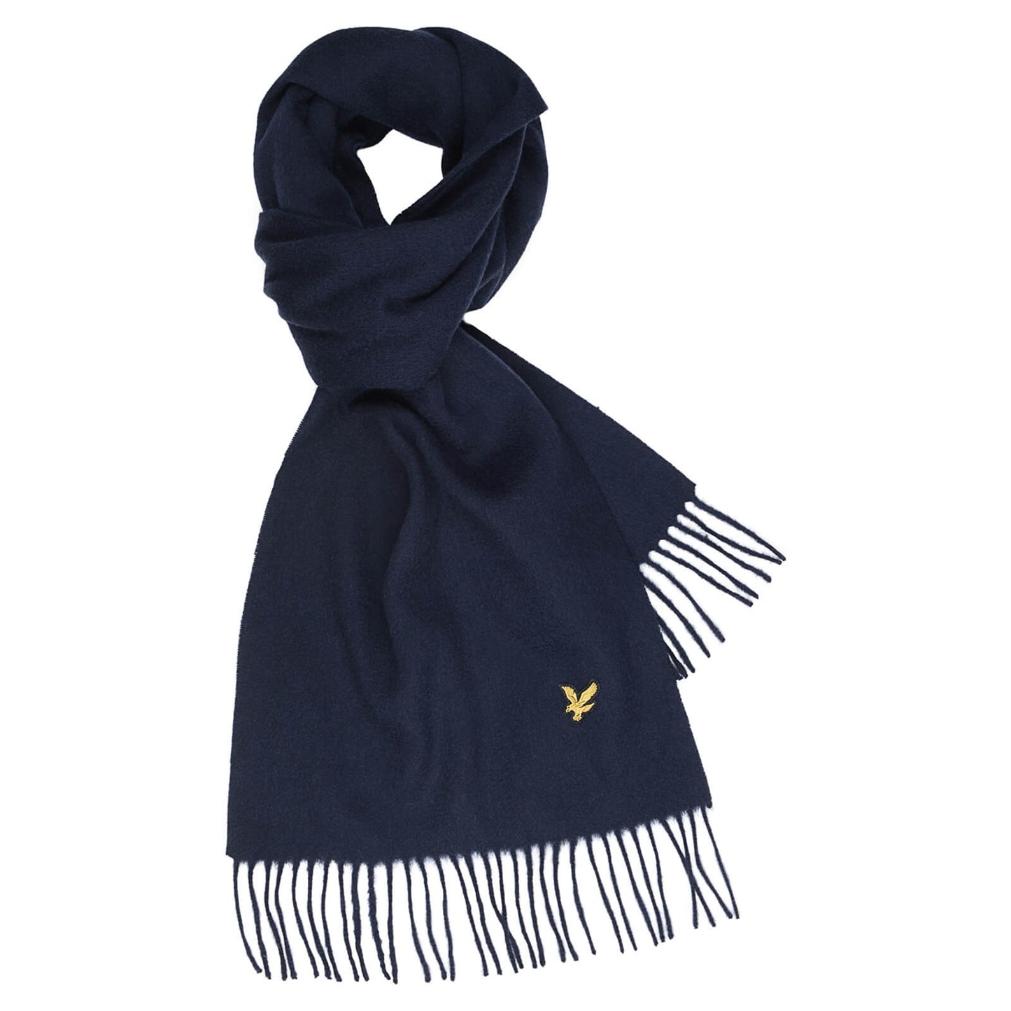 Lyle & Scott SV1311A Z271 Dark Navy Lambswool Scarf