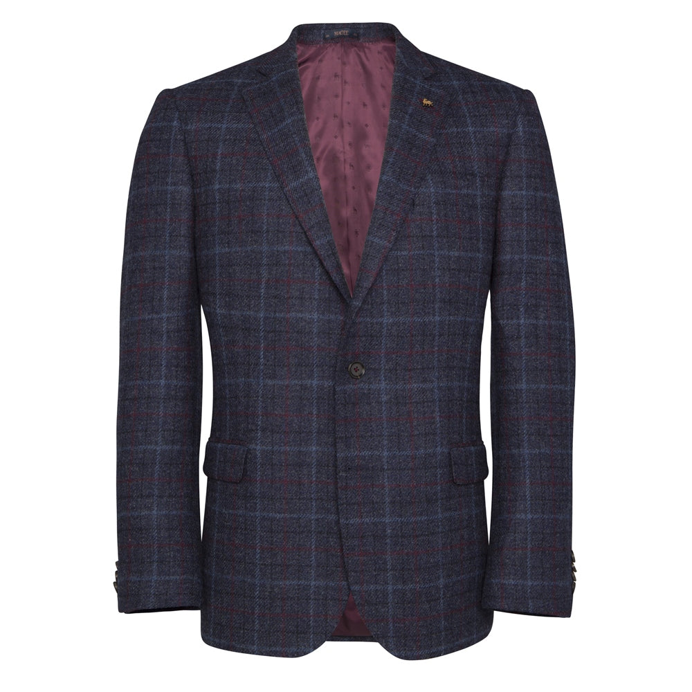 Magee 54644 Checked Blue Jacket