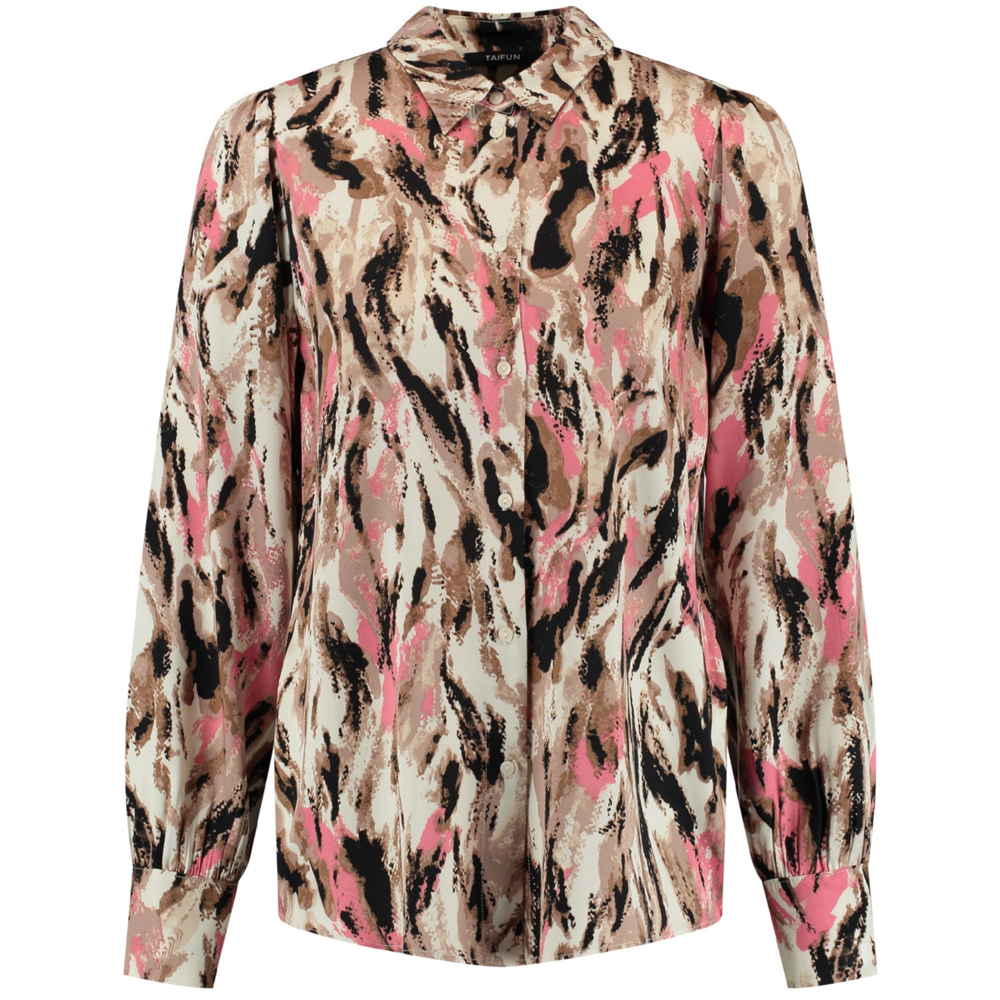 Taifun 460410 11209 3412 Frosted Rose Pattern Blouse