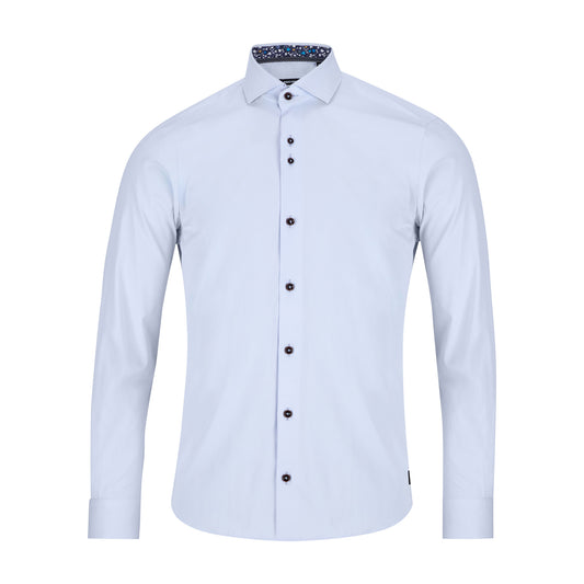 Remus Uomo 13140 21 Blue Tapered/SF Frank - Cotton Shirt