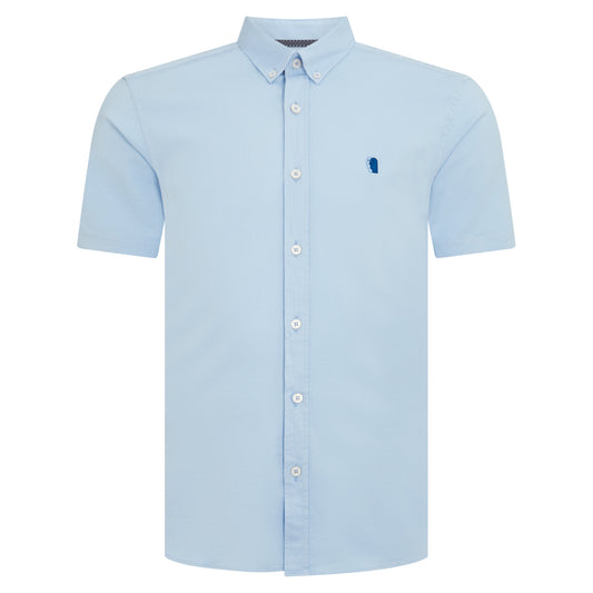 Remus Uomo 13570SS 22 Light Blue Slim/Ashton Long Sleeve Casual Shirt