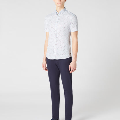 Remus Uomo 13754SS 22 Light Blue Slim/Ashton Long Sleeve Casual Shirt