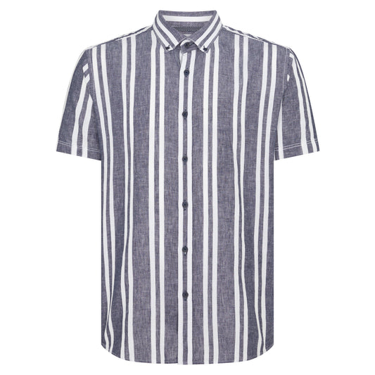 Remus Uomo 13761SS 29 Denim Tapered/Parker Long Sleeve Casual Shirt