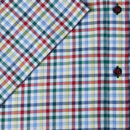 Drifter 14440SS 65 Red Regular/Ivano Short Sleeve Casual Shirt