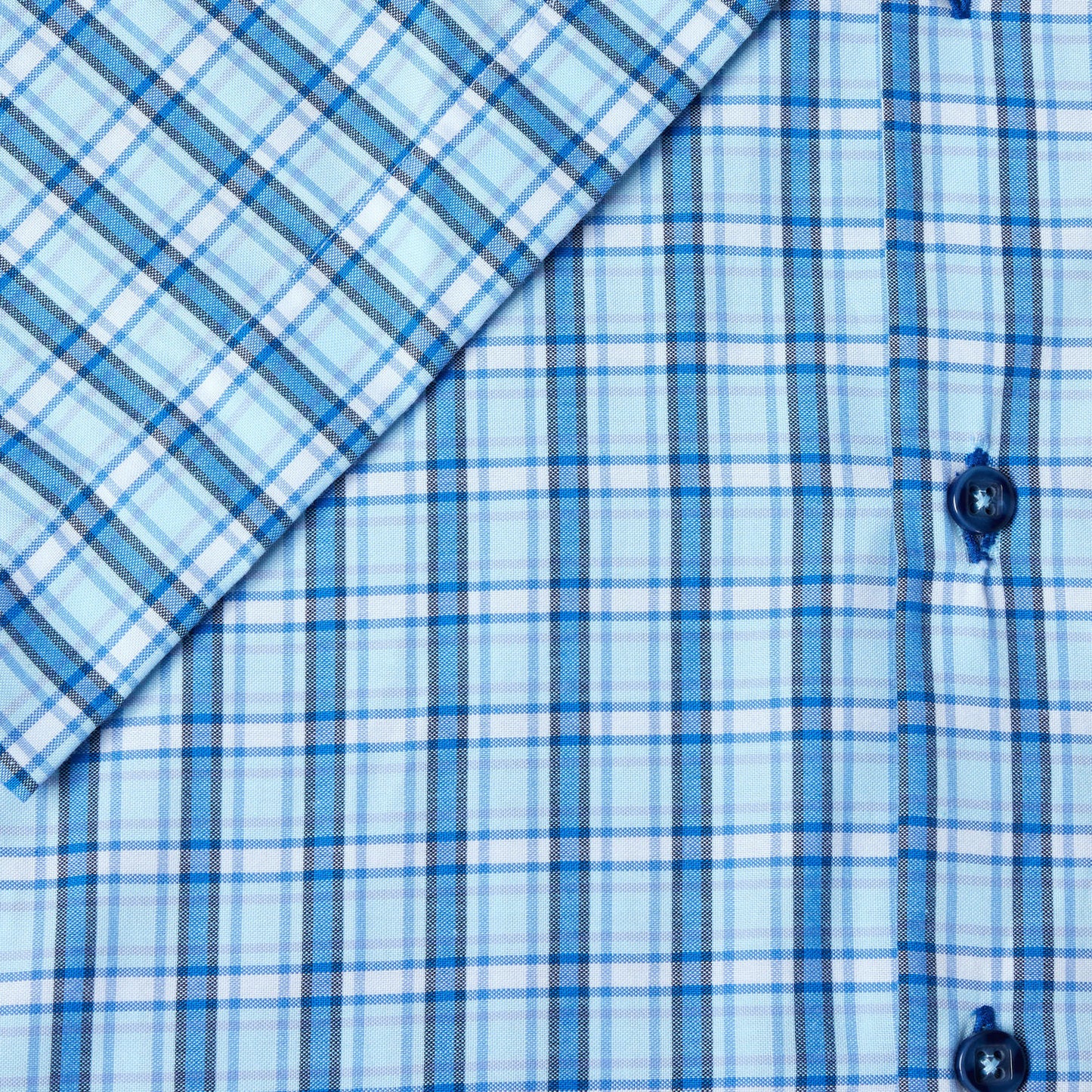 Drifter 14441SS 21 Turquoise Geneva/Giovanni Short Sleeve Casual Shirt