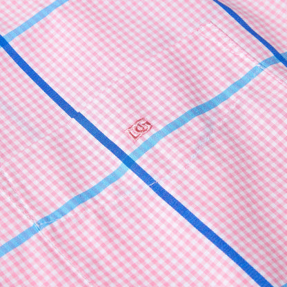 Drifter 14453SS 62 Pink Regular/Ivano Short Sleeve Casual Shirt