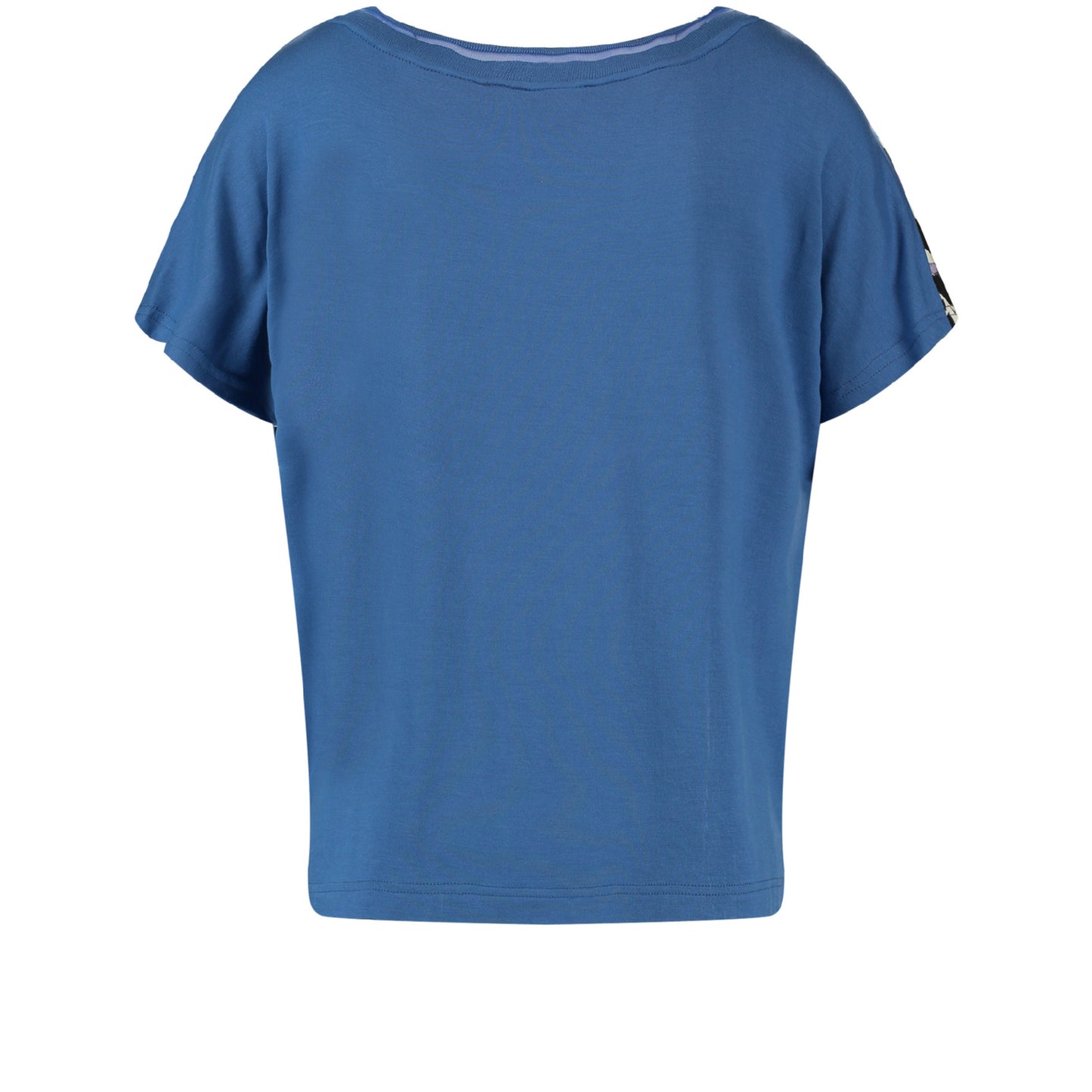 Gerry Weber 170255 35027 9089 Ecru/White/Blue Print T-Shirt