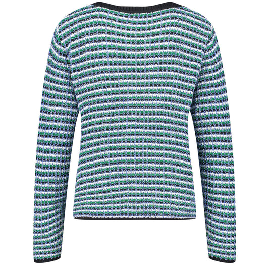 Gerry Weber 171004 35702 8004 Blue Multicolor Pullover