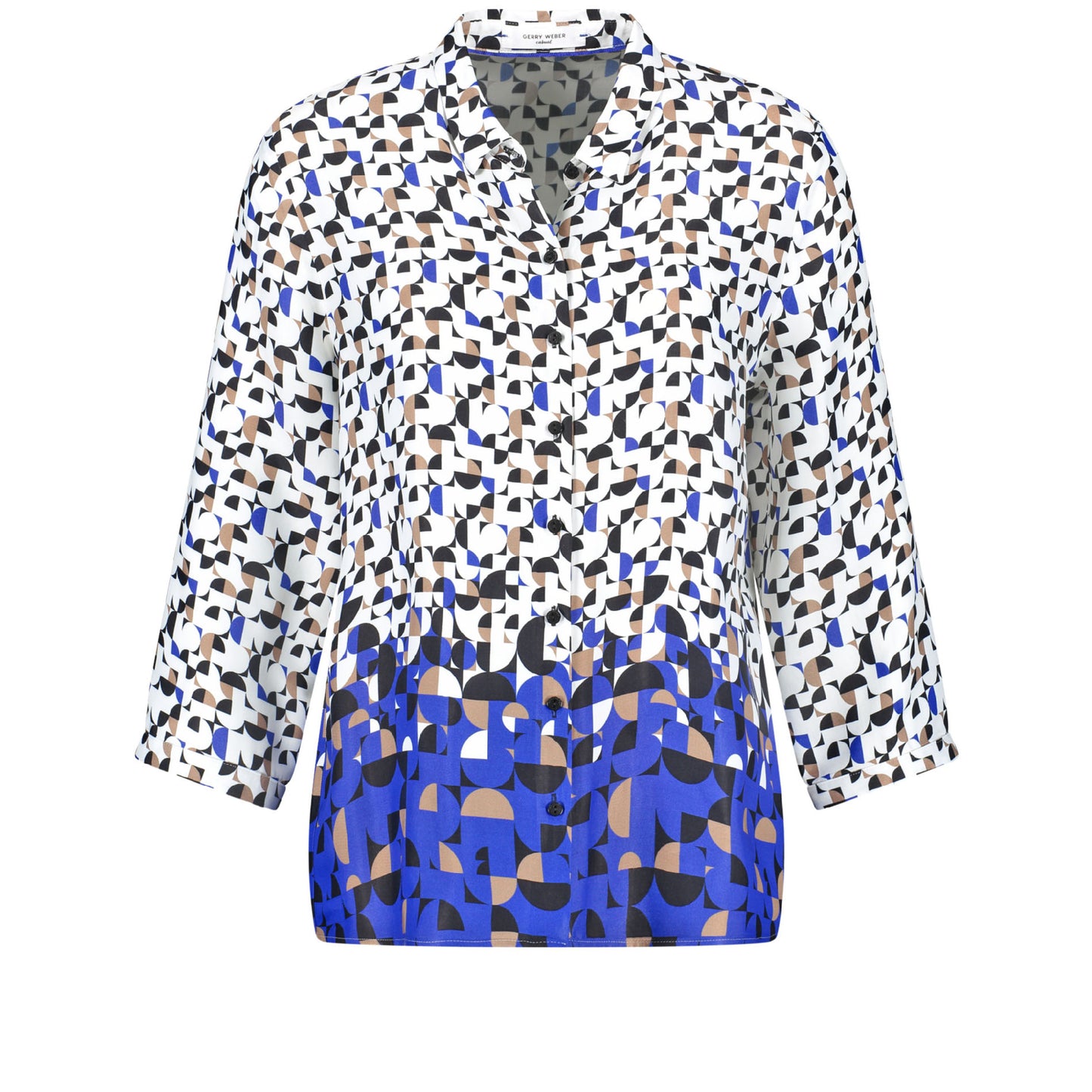 Gerry Weber 360375 66450 9088 White/Blue Top