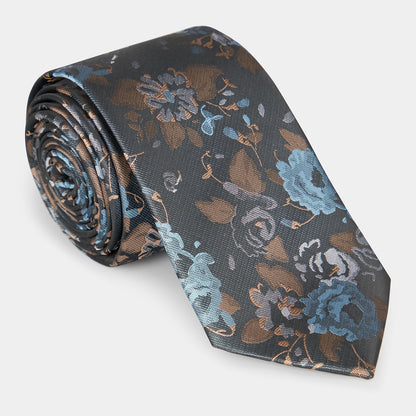 Remus Uomo TP4815 23 Blue Tie & Pocket Square Set