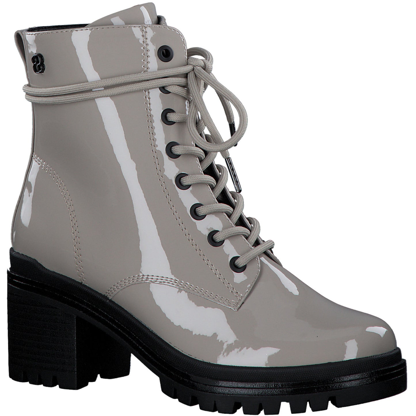 S Oliver 5-25229-41 344 Taupe Patent Boots