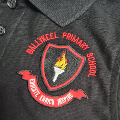 Ballykeel Primary School Black Polo Shirt