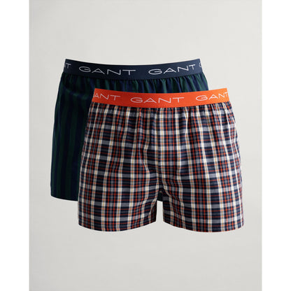 Gant 902132019 805 Pumpkin Orange 2 Pack Boxer Shorts