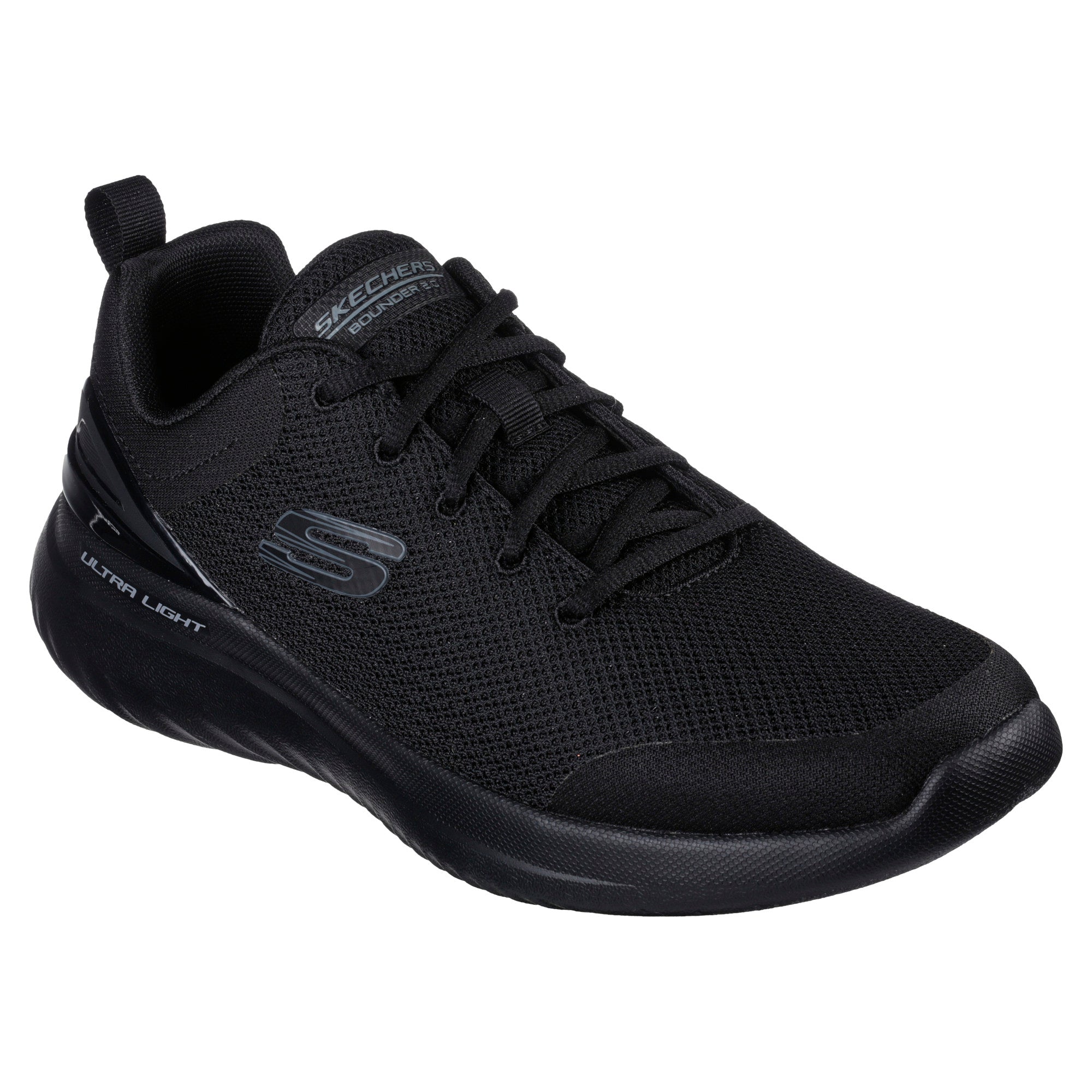 Skechers 232670 Bounder 2.0 - Nasher Black Trainers – Wallace