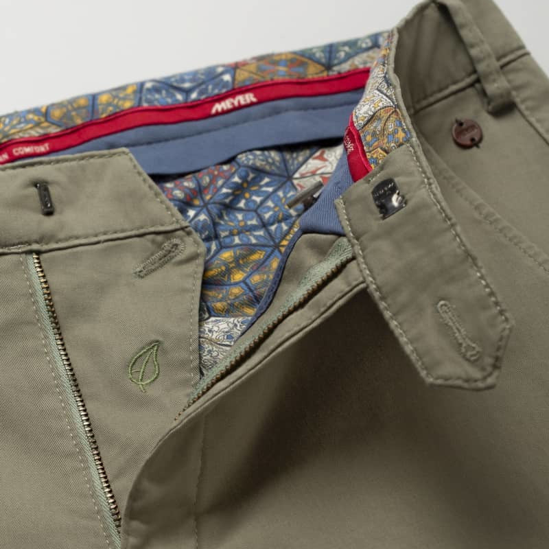 Meyer 3001 26 Roma Olive Chinos