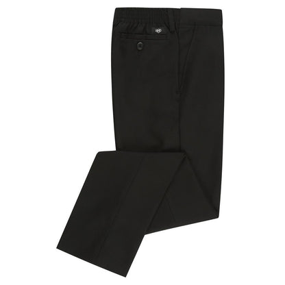 1880 Club 62763 00 Black Elastic Waist Trousers